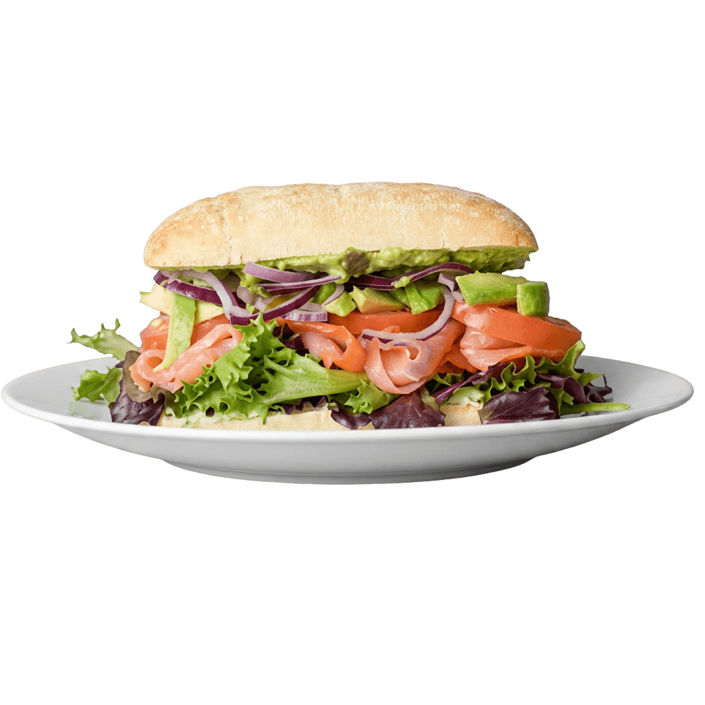 Smoked Salmon Sandwich
