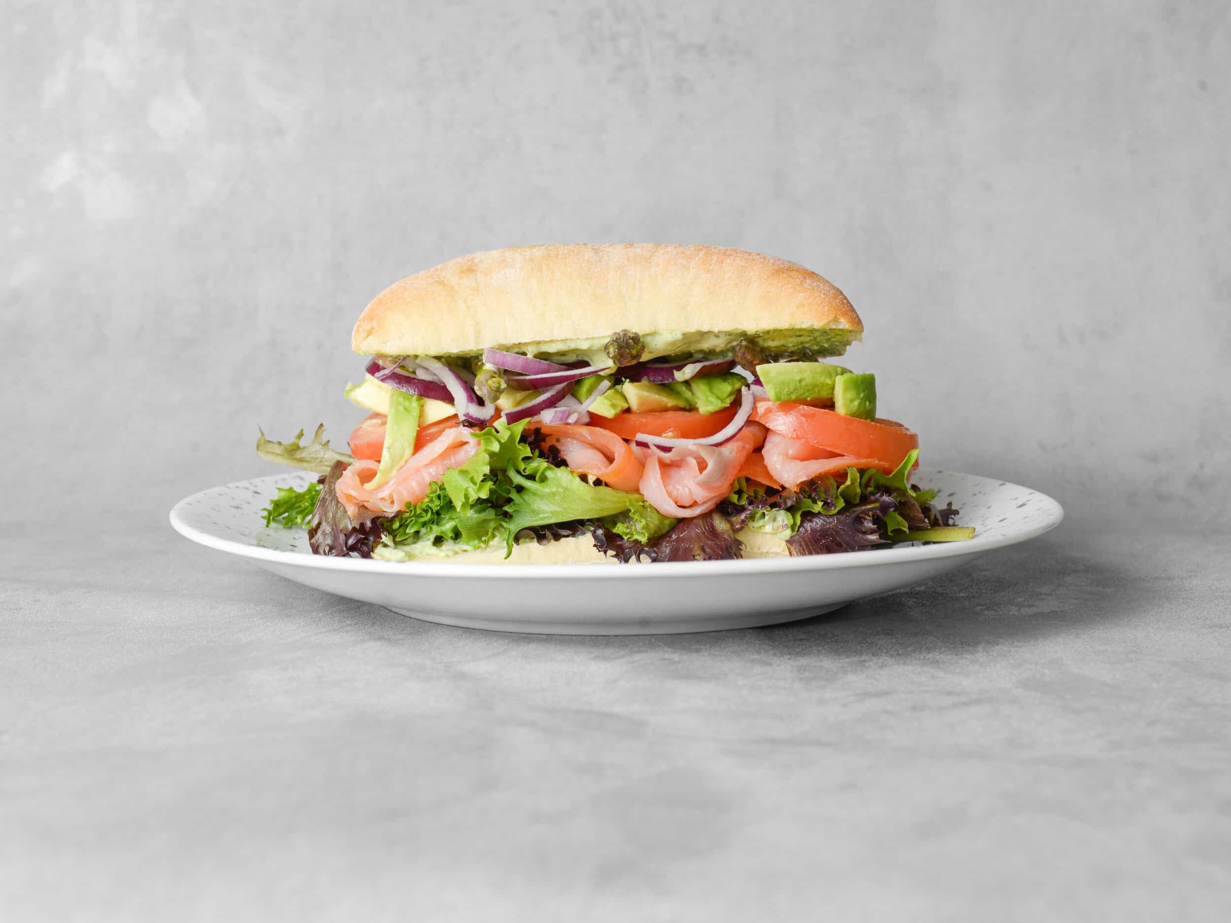 Smoked Salmon Sandwich